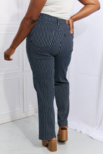 Striped Straight Jeans