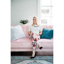 Floral skinnies