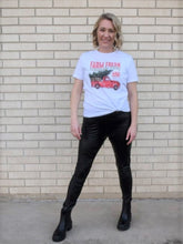 Faux leather leggings