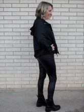 Faux leather leggings