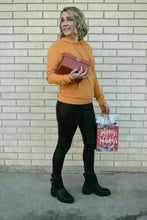Faux leather leggings