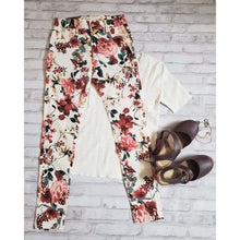 Floral skinnies