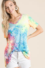Rainbow Tie-dye Top