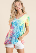Rainbow Tie-dye Top