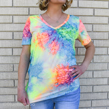 Rainbow Tie-dye Top