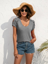 Lace Cold-Shoulder Top