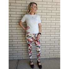 Floral skinnies