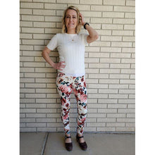 Floral skinnies