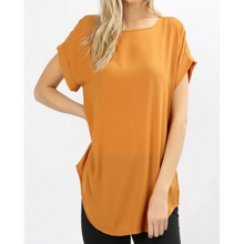 Cuff Sleeved Top 4 colors