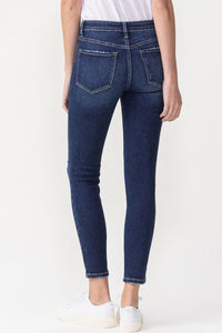 Midrise Crop Skinny Jeans